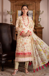 Sunshine Schiffli Dupatta 3 Piece-SSD-25-10