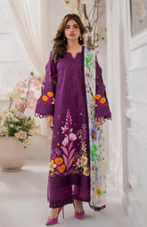 Sunshine Bloom Cotton Silk 3 Piece-SCS-25-10