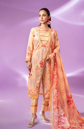 Colors Bana Dupatta 3-Piece Unstitched Lawn-CDB-24-11