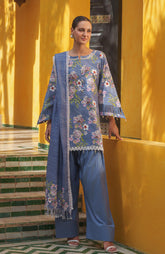 Colors Digital Printed Khaddar Edit 3 Piece-CDK-25-12