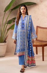 Anum Printed 3-Piece Unstitched Lawn-ADL-24-12
