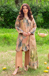 Colors Digital Printed Khaddar Edit 3 Piece-CDK-26-12