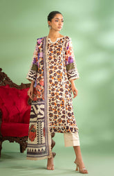 Colors Bana Dupatta 3-Piece Unstitched Lawn-CDB-24-03