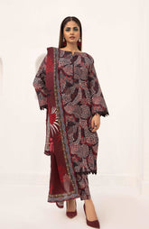 Coco Popup Cambric 3 Piece Unstitched-CPC-24-05