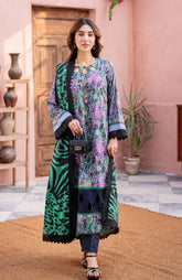 Cambric Prints Lawn 3 Piece Unstitched-CPL-24-06