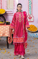Monsoon Chunri 3-Piece Unstitched Lawn-MSH-24-06