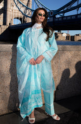 DHAGAKARI 3 Piece Unstitched Embriodered-DKE-26-08