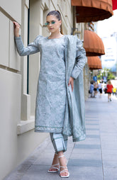 DHAGAKARI 3 Piece Unstitched Embriodered-DKC-26-08