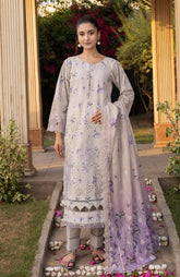 APPLIQUEKARI 3 Piece Unstitched Embriodered-ACE-3-26-09