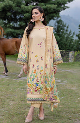 Monsoon Digital Cambric 3 Piece-MDC-25-09