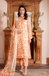 Sunshine Schiffli Dupatta 3 Piece-SSD-25-09