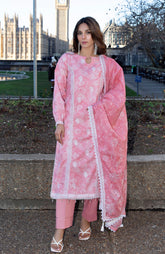 DHAGAKARI 3 Piece Unstitched Embriodered-DKE-26-09