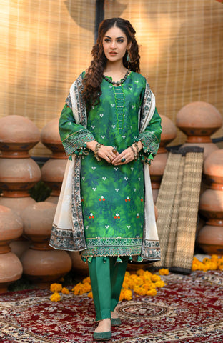 Monsoon Chunri 3 Piece Lawn-MSH-25-01