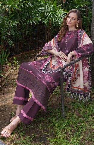 Colors Digital Printed Khaddar Edit 3 Piece-CDK-25-01