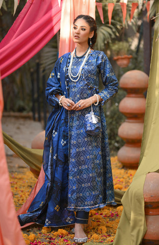Monsoon Chunri 3 Piece Lawn-MSH-25-08