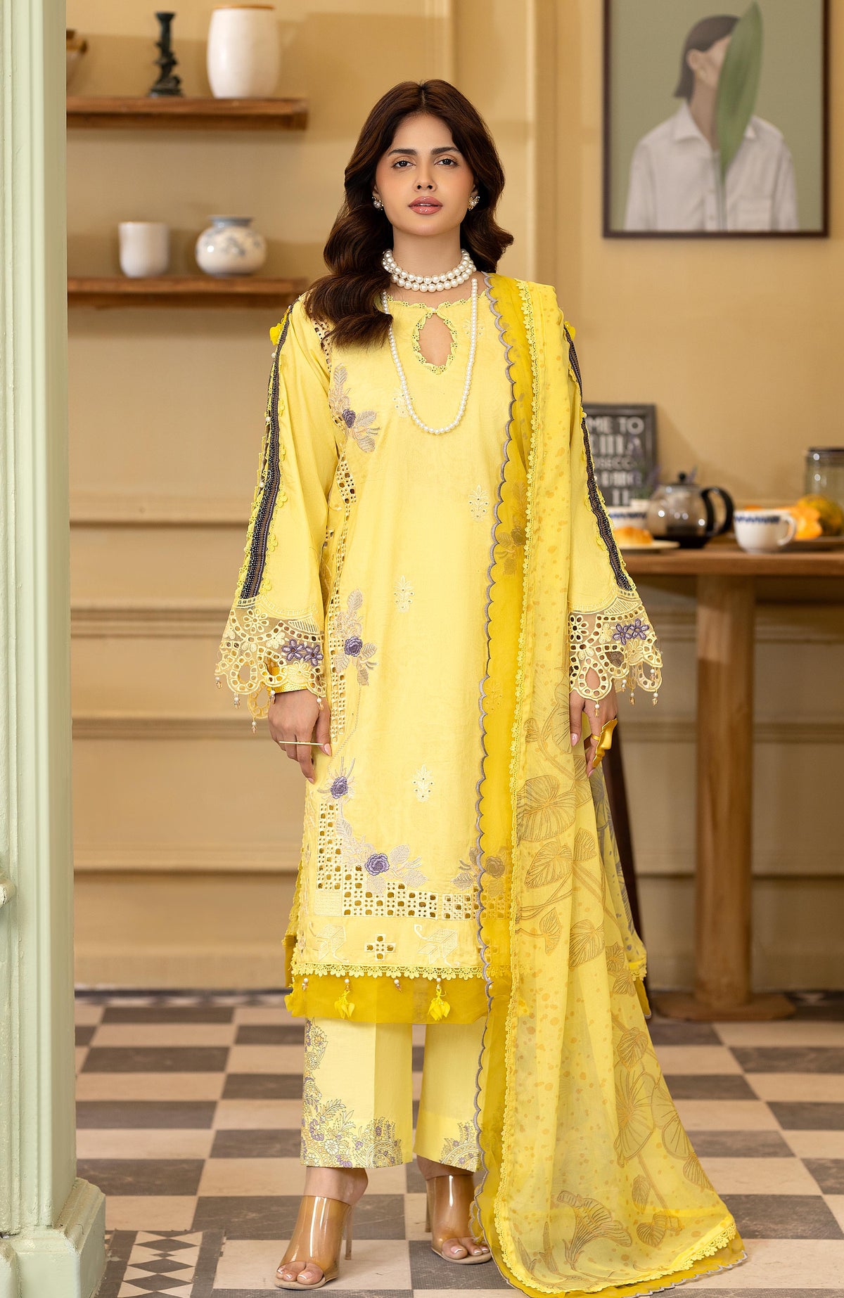 Printkari 3 Piece Unstitched Embroidered-SPK-26-10