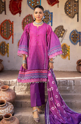 Monsoon Chunri 3-Piece Unstitched Lawn-MSH-24-10