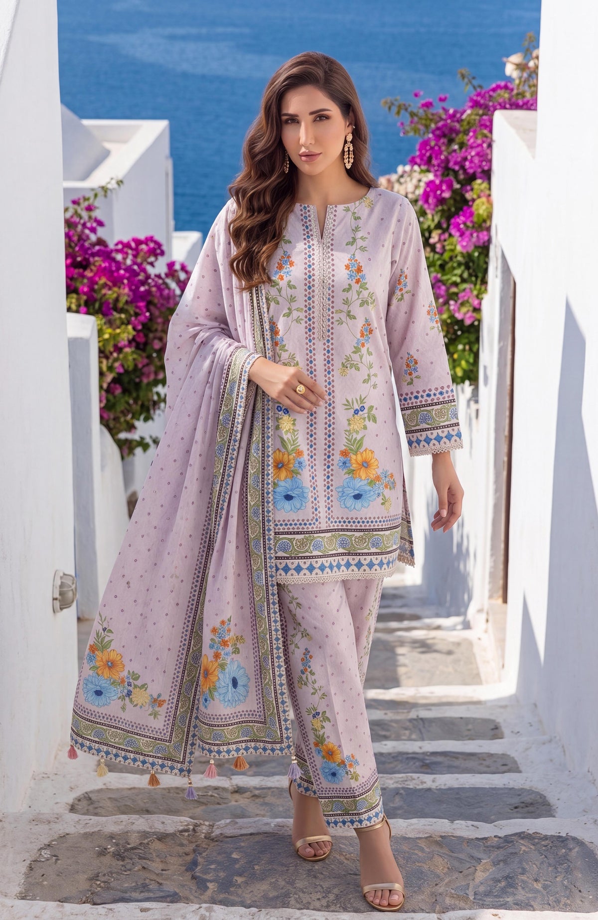 Coco Cords Printed 3 Piece-CC-7-26-10