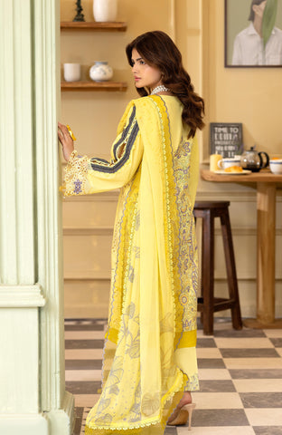 Printkari 3 Piece Unstitched Embroidered-SPK-26-10