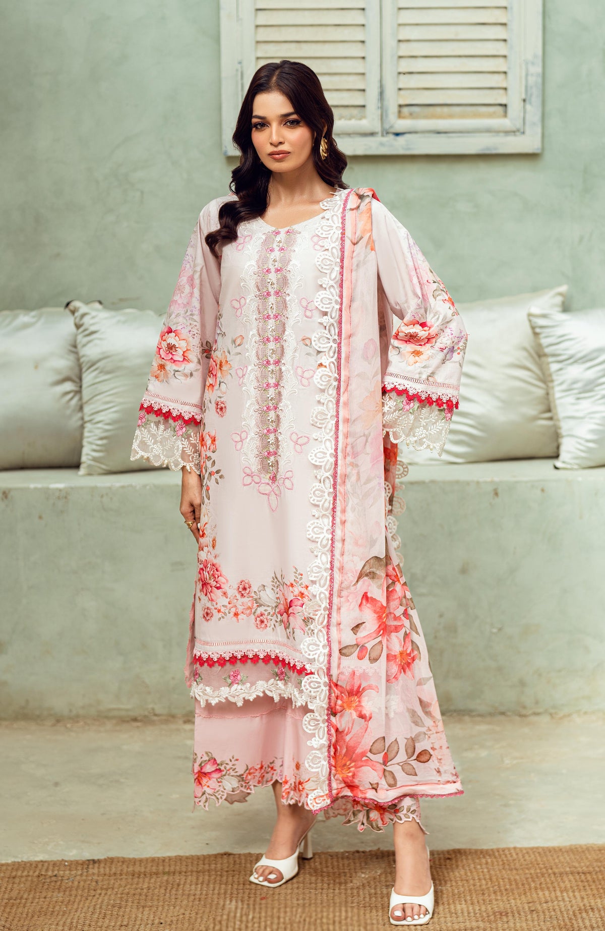 Sunshine Bloom Printkari  3 Piece-SPE-25-11