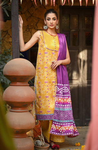 Monsoon Chunri 3 Piece Lawn-MSH-25-09