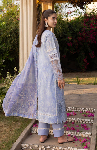 APPLIQUEKARI 3 Piece Unstitched Embriodered-ACE-3-26-11
