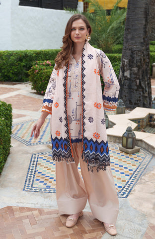 Colors Digital Printed Khaddar Edit 3 Piece-CDK-25-11