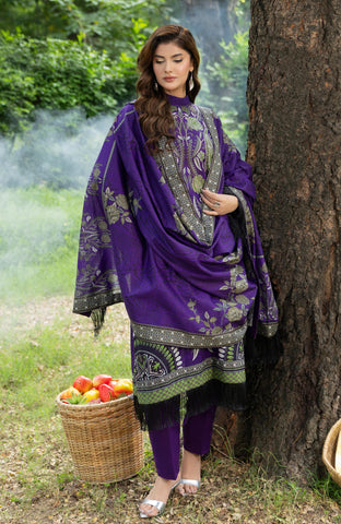 Colors Digital Printed Khaddar Edit 3 Piece-CDK-26-11