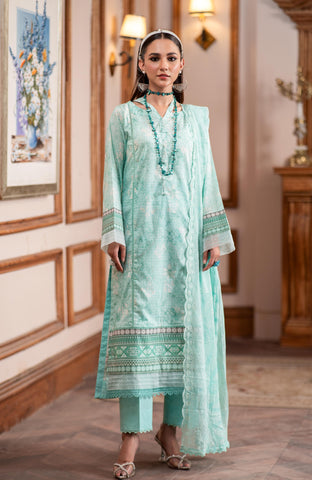 Sunshine Schiffli Dupatta 3 Piece-SSD-25-12