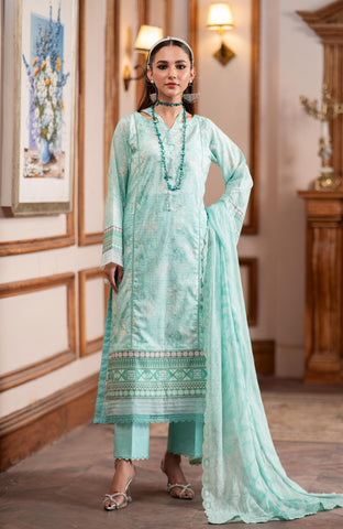 Sunshine Schiffli Dupatta 3 Piece-SSD-25-12