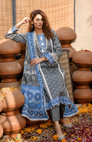 Monsoon Chunri 3 Piece Lawn-MSH-25-10
