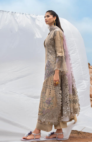 Mahiymaan 3 Piece Unstitched Luxury Lawn-MLL-26-12