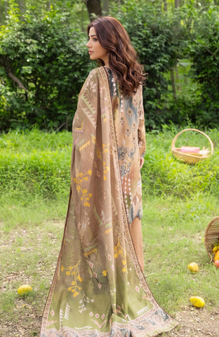 Colors Digital Printed Khaddar Edit 3 Piece-CDK-26-12
