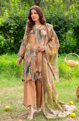 Colors Digital Printed Khaddar Edit 3 Piece-CDK-26-12