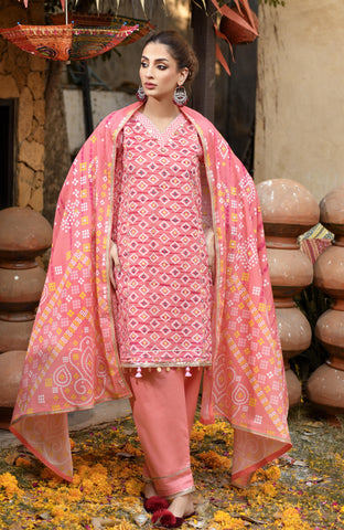 Monsoon Chunri 3 Piece Lawn-MSH-25-02
