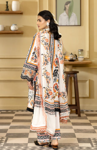 Printkari 3 Piece Unstitched Embroidered-SPK-26-02