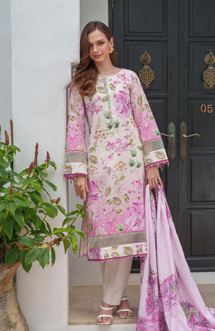 Colors Digital Printed Khaddar Edit 3 Piece-CDK-25-02