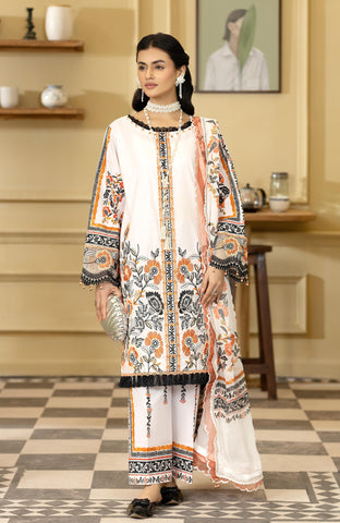 Printkari 3 Piece Unstitched Embroidered-SPK-26-02