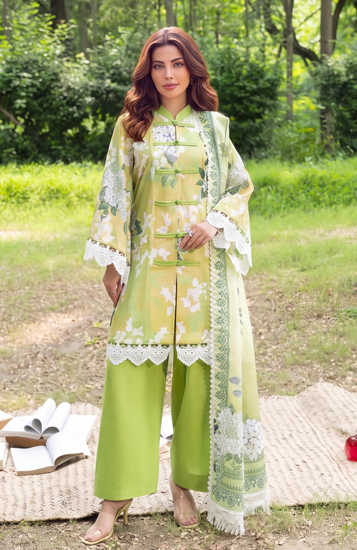 Colors Digital Printed Khaddar Edit 3 Piece-CDK-26-02