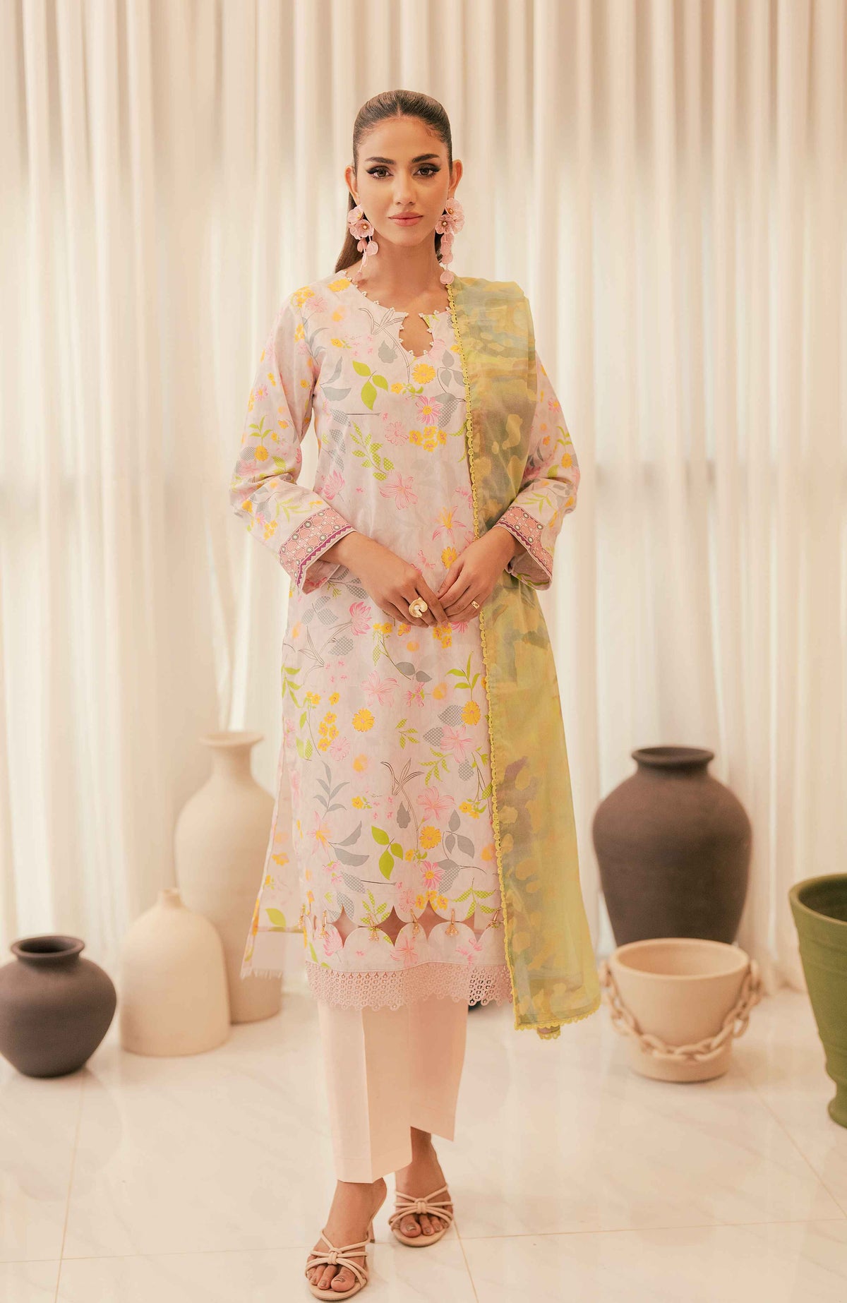 Sunshine Bloom - Cotton Silk 3 Piece-SCS-24-03