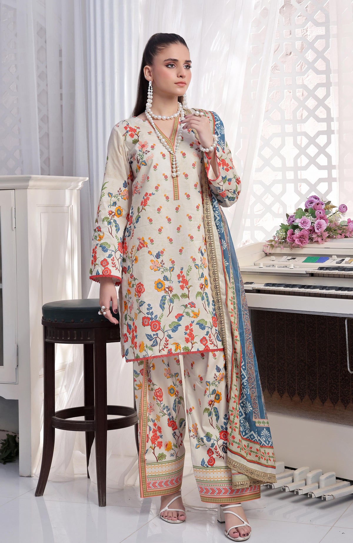 Coco Cords Printed 3 Piece-CC-4-25-03
