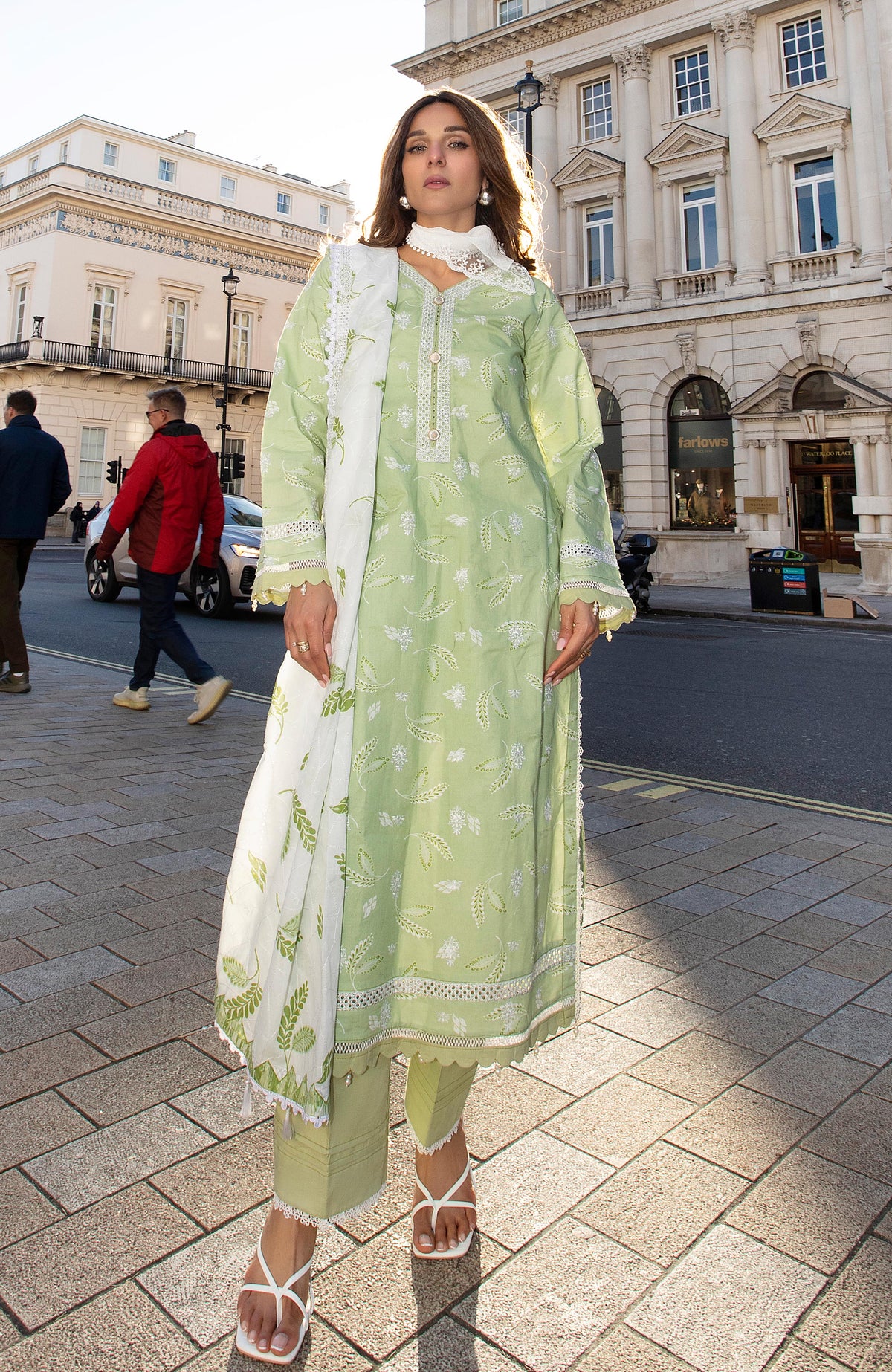 DHAGAKARI 3 Piece Unstitched Embriodered-DKE-26-03