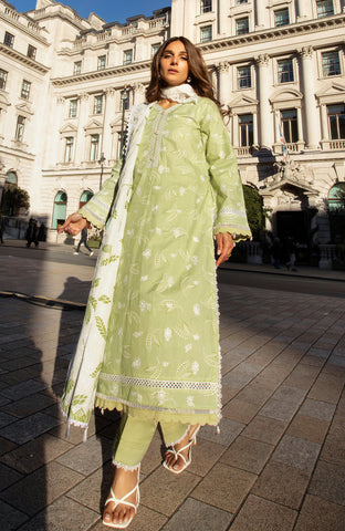 DHAGAKARI 3 Piece Unstitched Embriodered-DKE-26-03