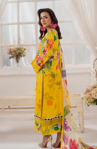 Sunshine Bloom Cotton Silk 3 Piece-SCS-25-03