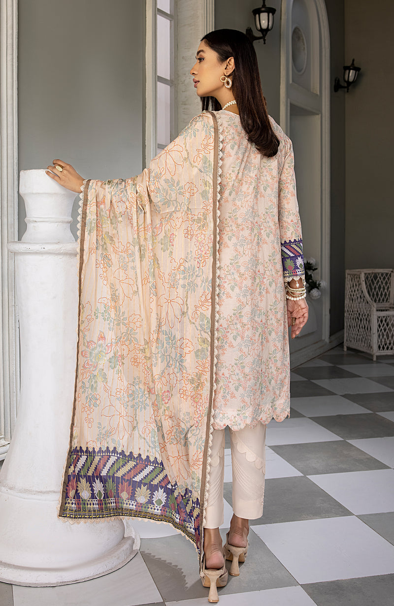 3-Piece Unstitched Digital Printed Lawn-CFD-24-03