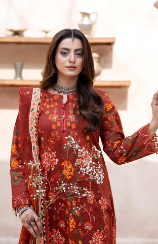 Colors Digital Printed 3 Piece-CDP-2-26-03