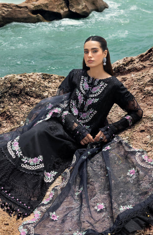 Mahiymaan 3 Piece Unstitched Luxury Lawn-MLL-26-03
