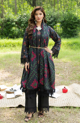 Colors Digital Printed Khaddar Edit 3 Piece-CDK-26-03
