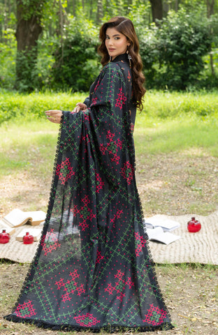 Colors Digital Printed Khaddar Edit 3 Piece-CDK-26-03