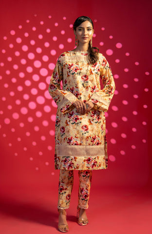 Monsoon Printed Cambric 2 Piece Unstitched-M2P-24-04